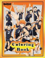 Haikyuu Coloring Book: Your Best Haikyuu Characters, More Then +30 Volleyball Anime Coloring Books with High Quality Illustrations For Kids And Adults