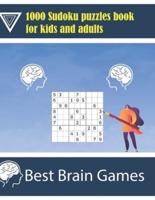1000 Sudoku Puzzles Book for Kids and Adults