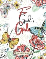 For God's Girls Coloring Book for Women, Teens, Inspirational Bible Verses