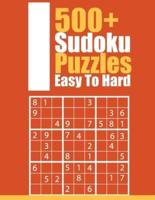 500+ Sudoku Puzzles Easy To Hard