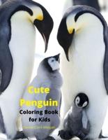 Cute Penguin Coloring Book for Kids