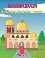Ramadan Coloring Book For Teens: A Islamic Coloring Book for Teens - Perfect Present Gift for Adults and Teens To Celebrate The Holy Month.