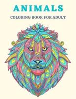 Animals Coloring Book for Adult