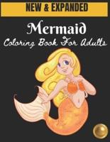 Mermaid Coloring Book For Adults: An adults mermaid coloring book with mermaid girl and fantasy mermaid for Stress Relief and Relaxation with unique illustration