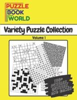 Puzzle Book World: Variety Puzzle Collection - Volume 1