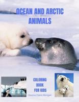 Ocean and Arctic Animals Coloring Book for Kids