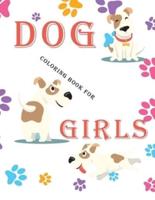 Dog Coloring Book for Girls