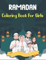 Ramadan Coloring Book For Girls: A Fun and Educational Coloring Book as Ramadan Gift for Girls   Ramadan Activity Book for Kids.Vol-1