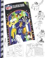 NFL Coloring Book: 50+Illustrations (Team Logos and Famous Players)