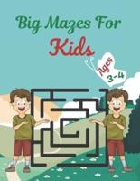Big Mazes For Kids Ages 3-4