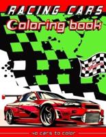 Racing cars coloring book: Racing car coloring book   8,5 x 11 po, 94 pages   Drawing to color for children from 4 years old.