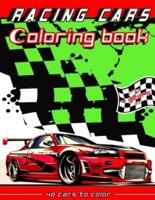 Racing cars coloring book: Racing car coloring book   8,5 x 11 po, 94 pages   Drawing to color for children from 4 years old.