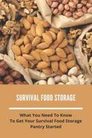 Survival Food Storage