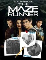 The Maze Runner Lines Spirals Hearts coloring book