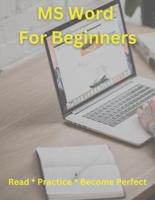 MS Word For Beginners