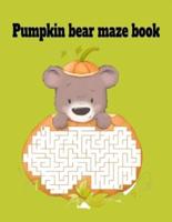 Pumpkin Bear Maze Book