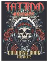 Tattoo Coloring Book for Adults