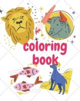 coloring books for kids awesome animals for kids aged 7+: Very nice coloring book for animal pictures