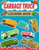 Garbage Truck Coloring Book