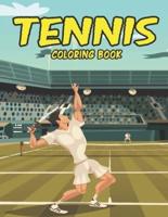 Tennis Coloring Book