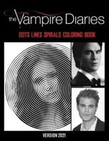 The Vampire Diaries dots lines and spirals: Vampire Diaries coloring books for adults