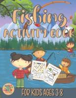 fishing activity book for kids ages 3-8: fishing gift for kids ages 3 and up