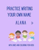 Practice Writing Your OWN Name