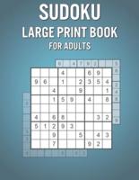 Sudoku Large Print Book For Adults