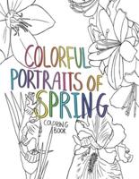 Colorful Portraits of Spring Coloring Book