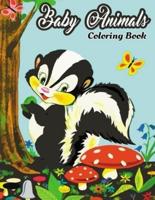 Baby Animals Coloring Book