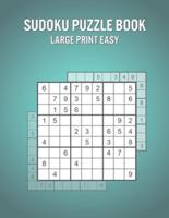 Sudoku Puzzle Book Large Print Easy