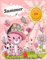 Summer Coloring Book for Kids