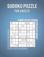 Sudoku Puzzle For Adults