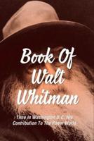 Book Of Walt Whitman