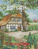 Secret Garden Coloring Book:  Secret Garden ,An Adult Coloring Book Adorable Hidden Homes and Featuring Magical Garden Scenes
