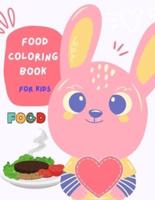 Food Coloring Book for Kids