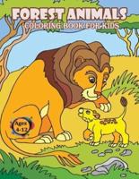 Forest Animals Coloring Book