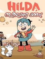 Hilda Coloring Book