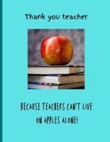 Thank You Teacher: A relaxation coloring book for teachers