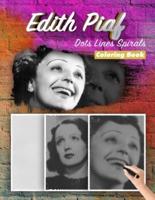 Edith Piaf Dots Lines Spirals Coloring Book