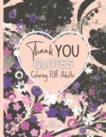 Thank You Quotes Coloring For Adults