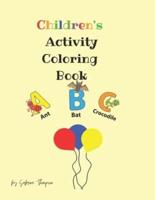 Children's Activity Coloring Book