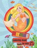 mermaid coloring book for kids ages 3-5:  fun, Unique Coloring Pages