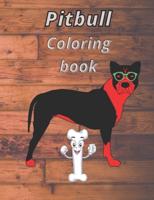 Bitbull coloring book: Coloring book pitbull animals,kids,girls,boys   .Great gift for boys , girls and adults...