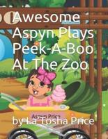 Awesome Aspyn Plays Peek-A-Boo At The Zoo