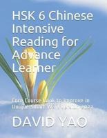 HSK 6 Chinese Intensive Reading for Advance Learner