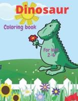 Dinosaur Coloring Book for Kids 2-5