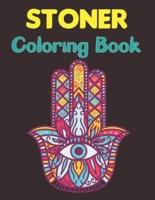 Stoner Coloring Book: The Stoner Coloring Book With 40+ Cool Coloring Page For Fun Relaxation and Stress Relief for Teens Vol-1