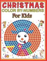 Christmas Color By Numbers For Kids: Christmas Puzzles Activity Games Book for Adults Relaxation and Stress Relief