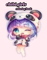 Chibi Girls Coloring Book